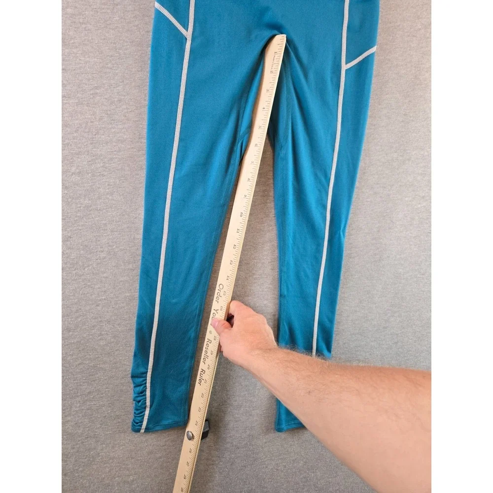 Free People Movement You're A Peach Leggings Women's XS Blue Activewear Gym‎